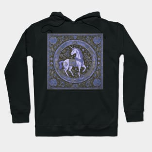 Unicorn Medieval tapestry Renaissance fair, celtic, history, middle ages, fantasy Hoodie